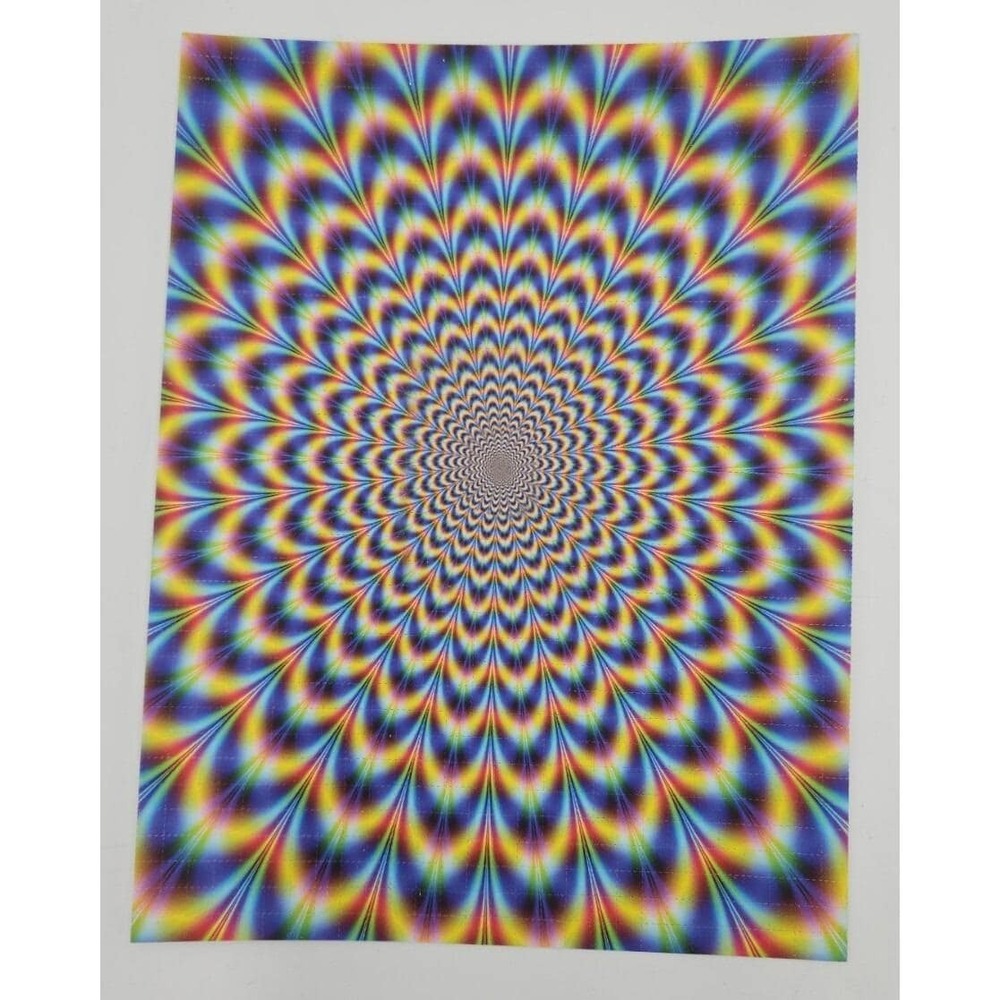 Optical Illusion Blotter Art Print OP Art‎